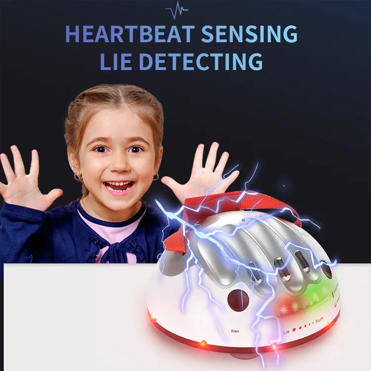 Miniature electric shock lie detector toy funny prank electric party let out truth or dare