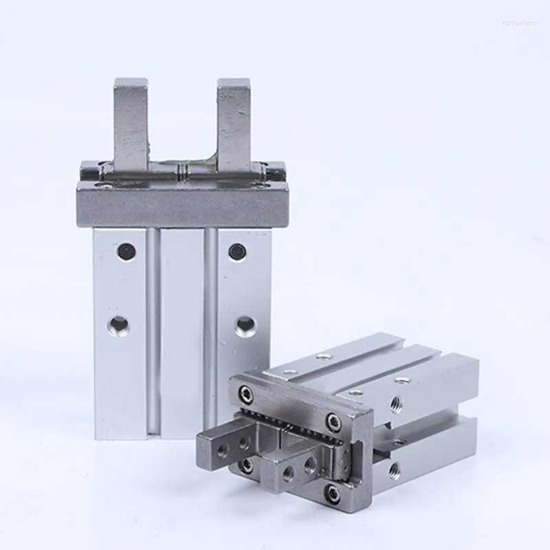 Pneumatic Tools Mask Machine Cylinder MHZ2 Double Acting Air Gripper MHZ2-10D 16D 20D 25D 32D 40D Alu. Clamps Finger