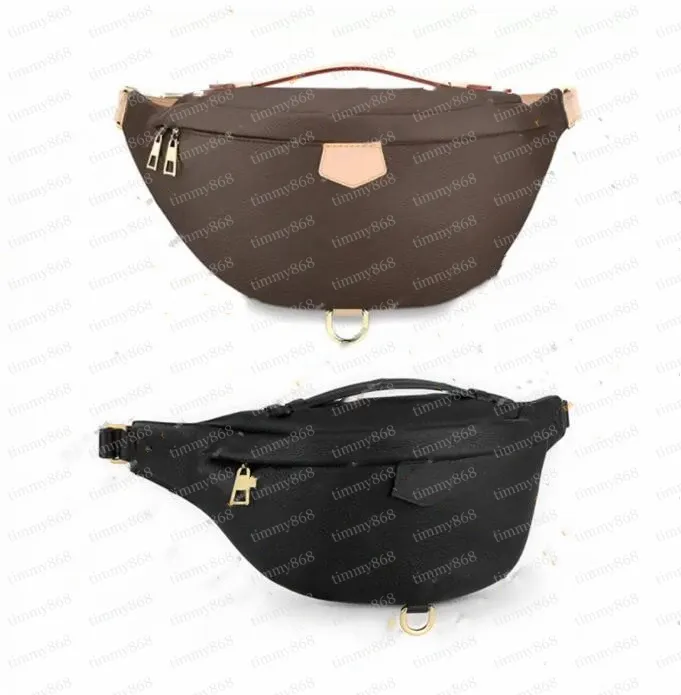 أزياء عارضة المصمم الفاخرة Bumbag الخصر حقائب الرجال والنساء أعلى 5A محفظة جلدية حقيقية Crossbody