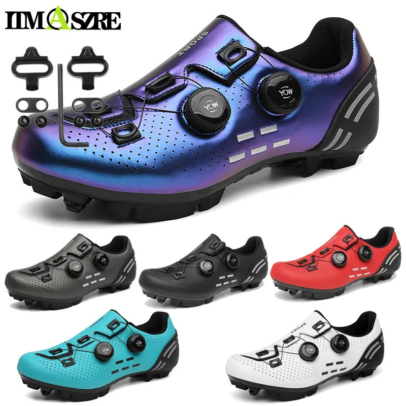 Buty bezpieczeństwa mtb rowerowe sneakerki Mężczyźni Mężczyźni mody mody na świeżym powietrzu rower rowerowy RB rower 220922