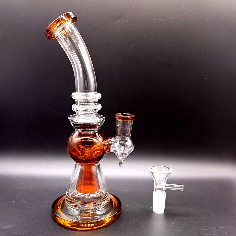 8,5 inch kleurrijke glazen water bong lookahs oil dab rigs rookpijpen shisha met vrouwelijke 14 mm gewricht