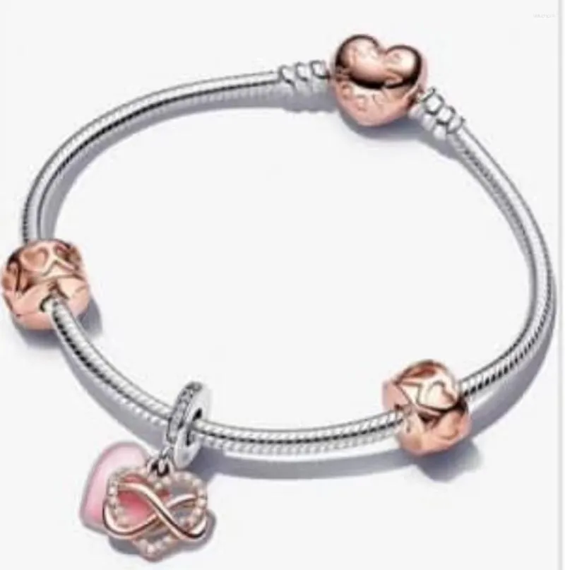 Pandor-Bracelet 925 Gümüş Özelleştirilmiş Bilezik için Charm Bracelets VIP Bağlantı