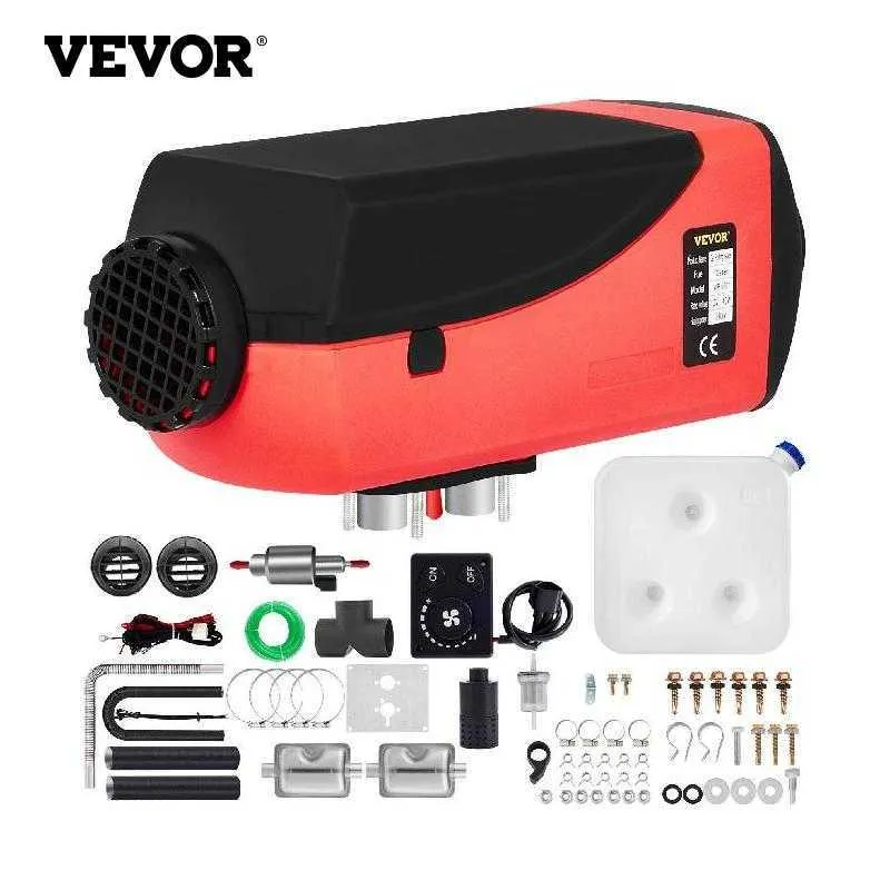 Vevor Réchauffeur D'air Diesel Chauffage De Stationnement 2 Kw+lcd  Télécommande