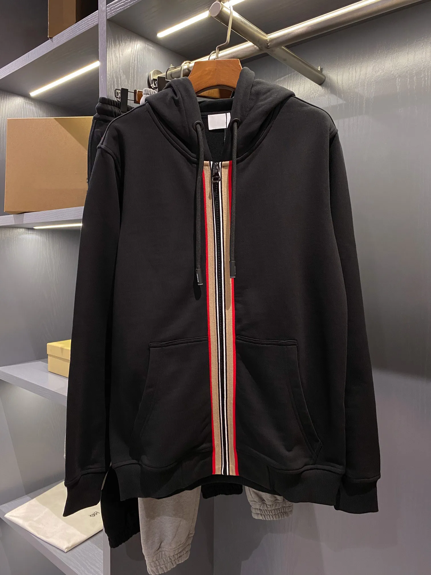 Closed long hoodie sale