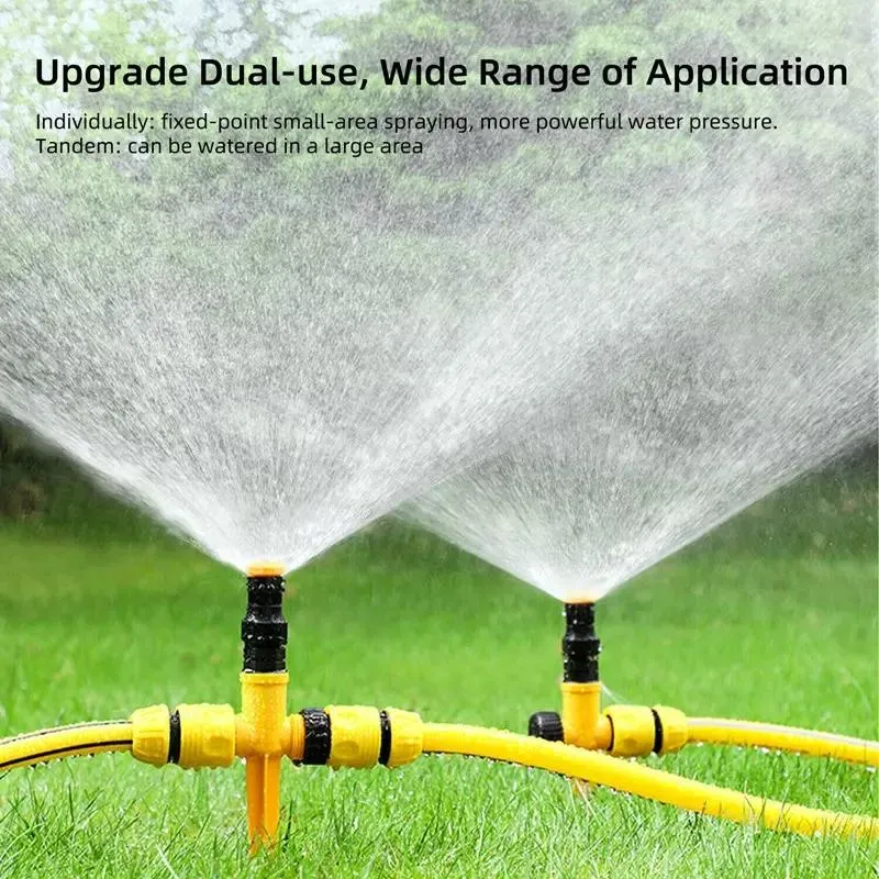 Équipements d'arrosage 360 ​​Rotation Lawn Sprinkler Auto Garden Water Sprinklers Irrigation System RRE14446