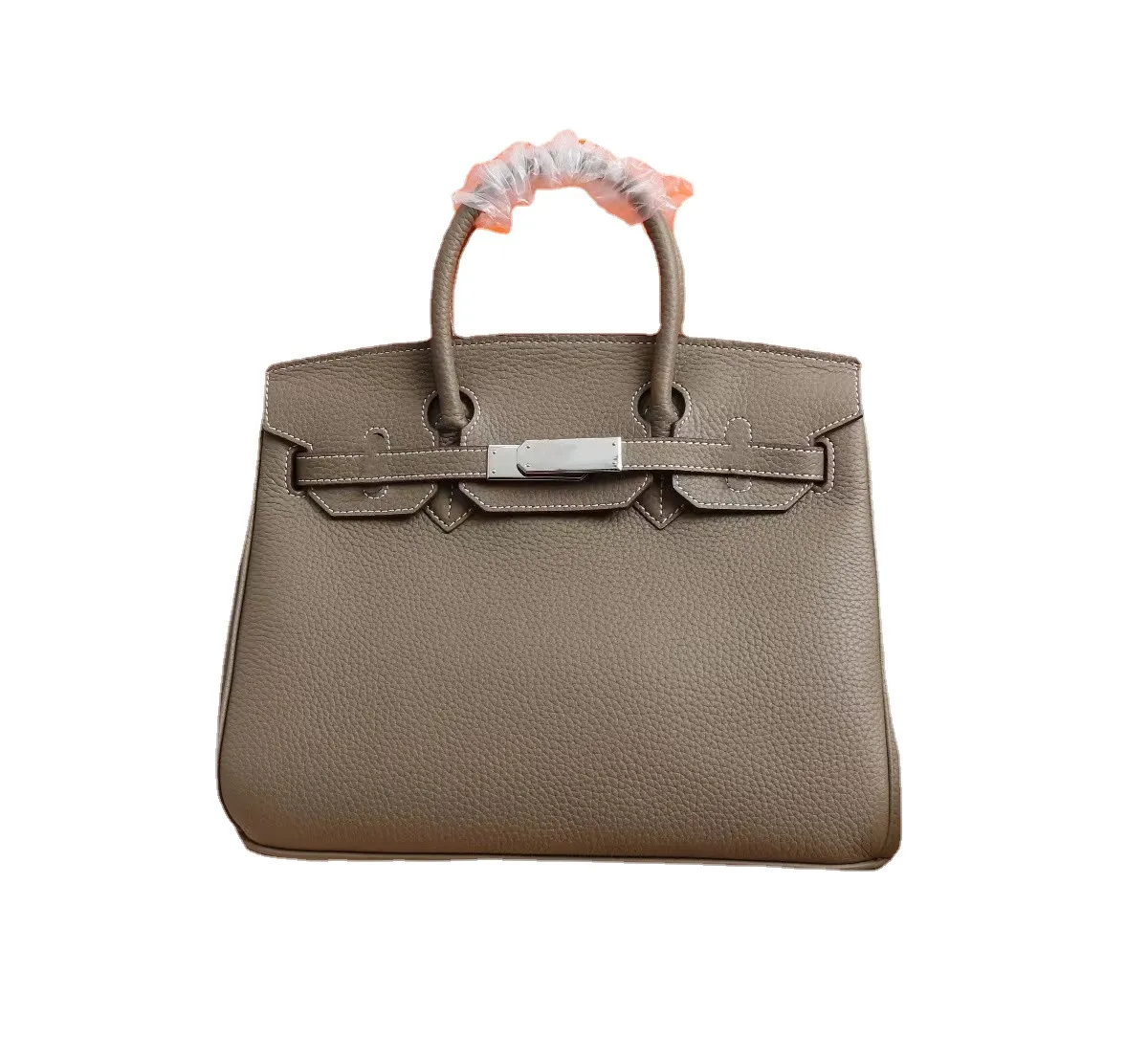 Borsa A Tracolla Donna In TPU Morbido - Design Secchiello Con Tasca Con Patta E Cerniera