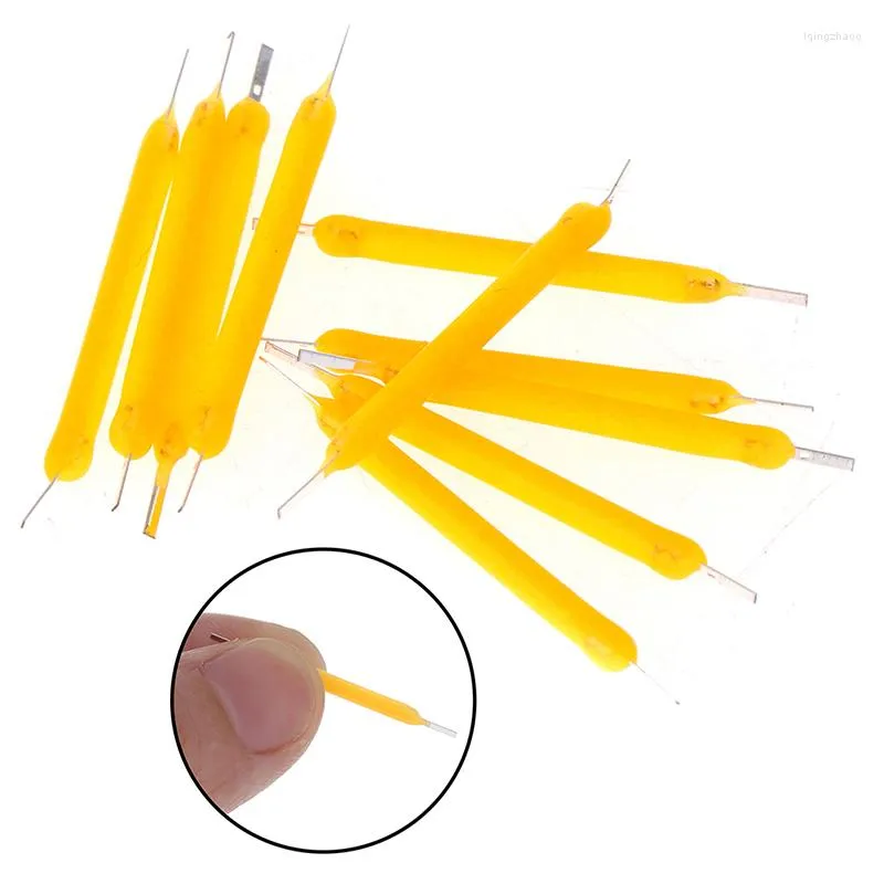 10 Pcs/Lot LED COB Énergie Solaire Filament Super Lumineux Ampoule Source de Lumière Outil D'éclairage 26mm Haute Qualité