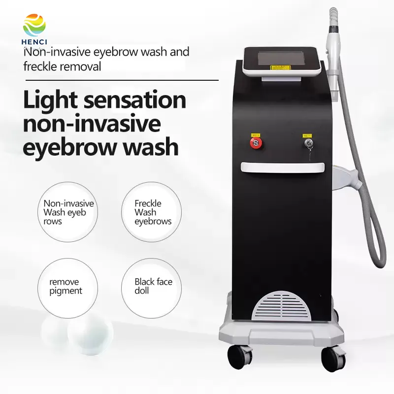 Nouvelle liste q switch nd yag laser détatouage machine à laver les sourcils