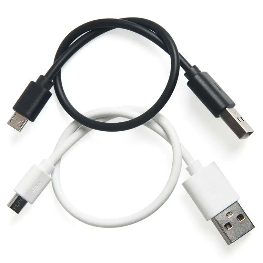 25 cm kurze Micro-V8-USB-Kabel Typ C Schnellladedaten-Synchronisierungs-Ladekabel für Samsung Xiaomi Android-Telefone