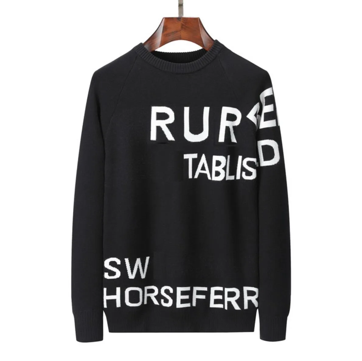 Designer Jumper Sweater Sweater Damesbrief Gedrukte Classic Casual Black Color Autumn Winter Warm en comfortabele mode Retro -pullover -trui