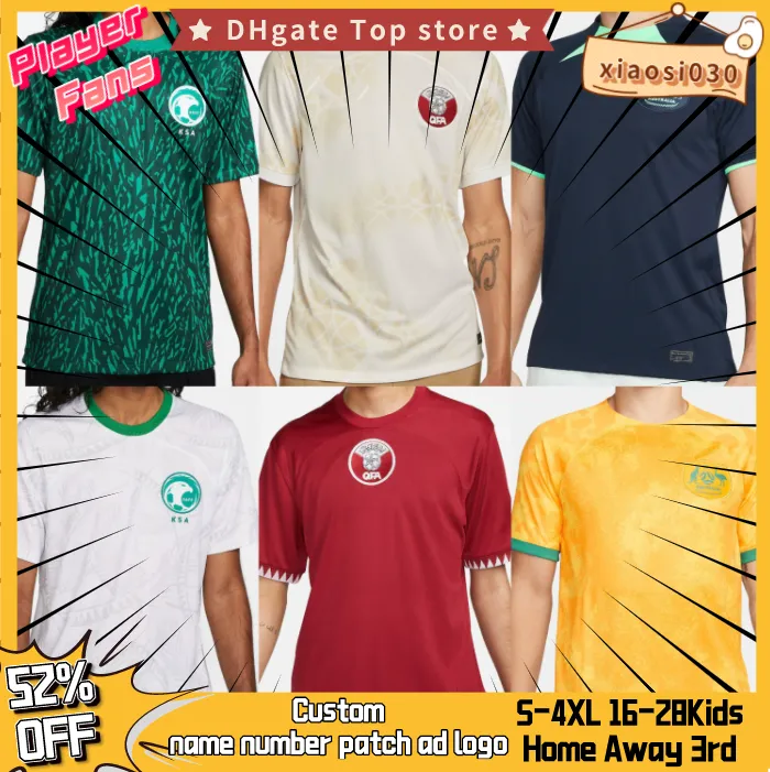 2022 Qatar WOrLD CUP Soccer Jersey Australian Saudi Arabia Jerseys KSA