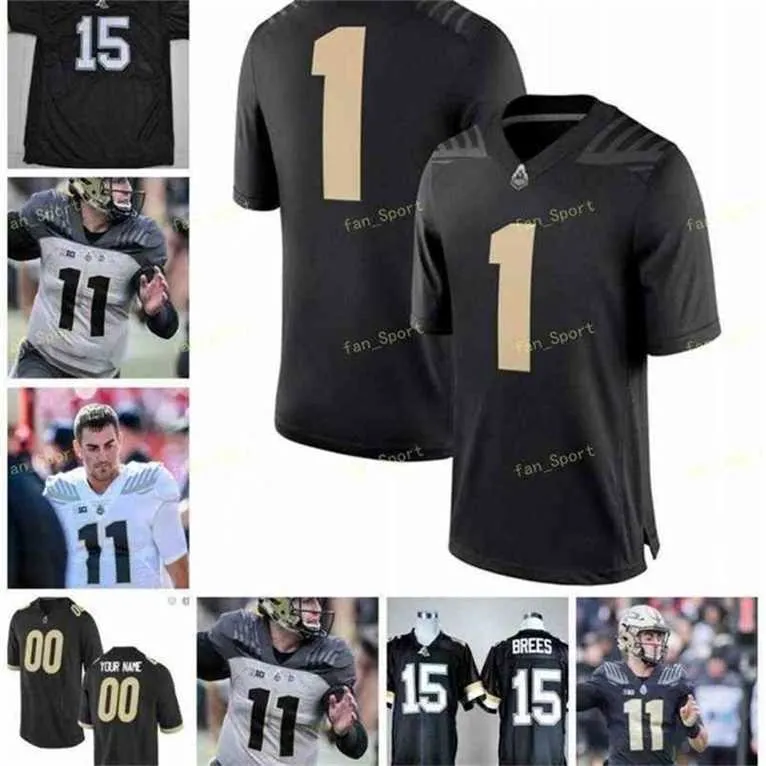 SJ NCAA College Jerseys Purdue Boilermakers 94 Ryan Kerrigan 33 Jackson Anthrop 40 Zander Horvath 26 Rod Woodson Custom Football zszyte