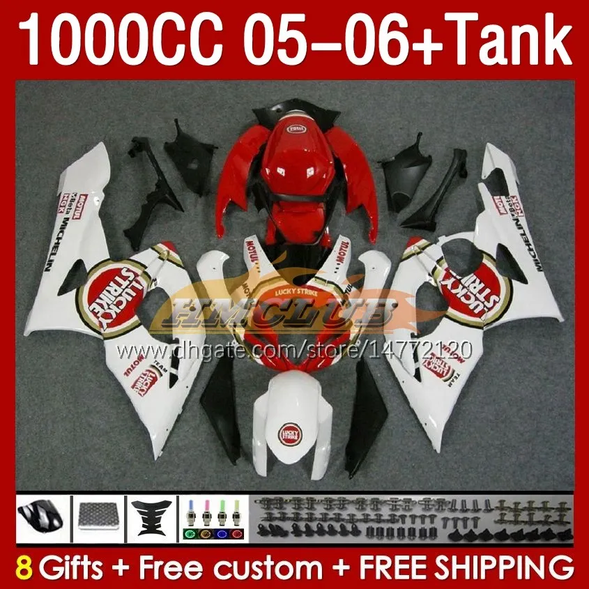 OEM Fairings & Tank For SUZUKI Lucky Strike GSXR1000 GSXR 1000 CC K5 GSX-R1000 2005-2006 Body 157No.10 1000CC GSXR-1000 05 06 GSX R1000 2005 2006 Injection Mold Fairing