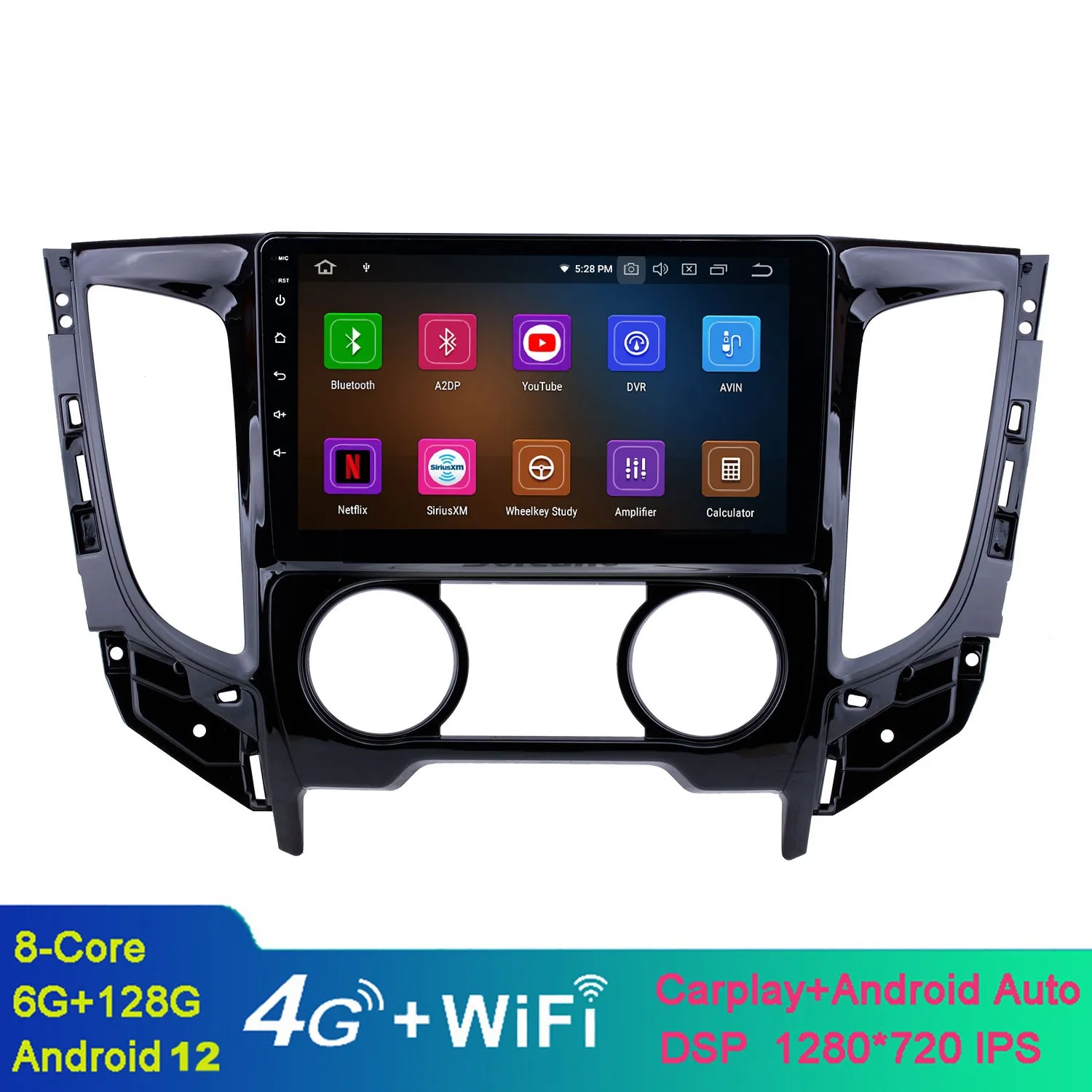 9 inch Android Car Video Radio for 2015-Mitsubishi TRITON with bluetooth MUSIC USB support Rearview camera Steering Wheel Control