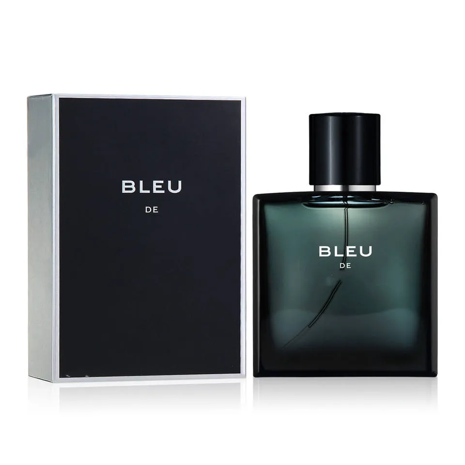 Bleu De Perfume 100ml 3.4Fl.oz Geur EDP spray goede geur langdurige Blue Man body mist Beroemde Merk