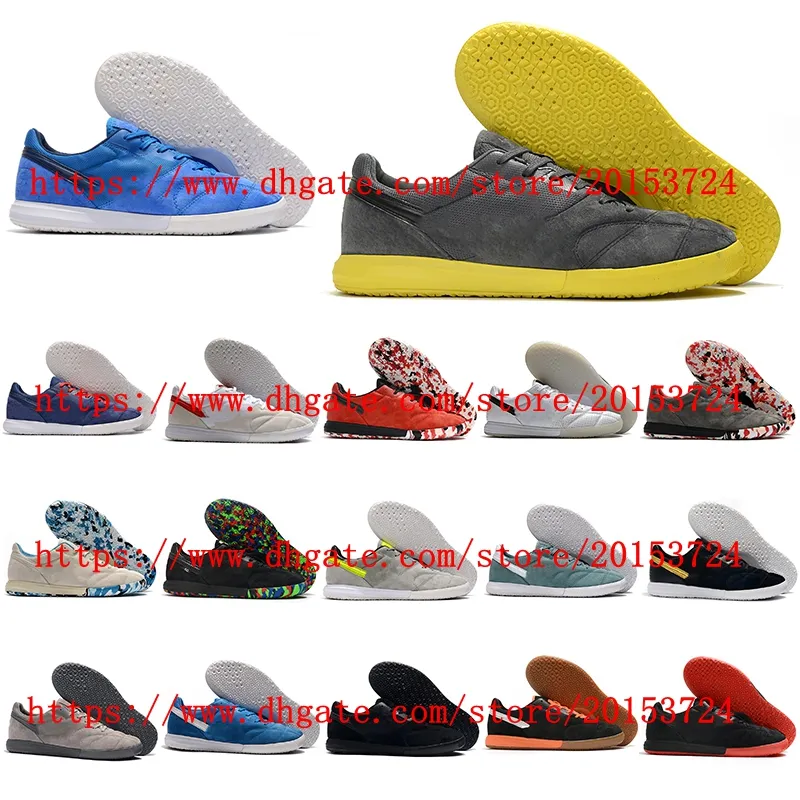 Mens Soccer Shoes Premier II IC inomhus Cleats Crampons de Football Boots Scarpe Calcio Sneakers