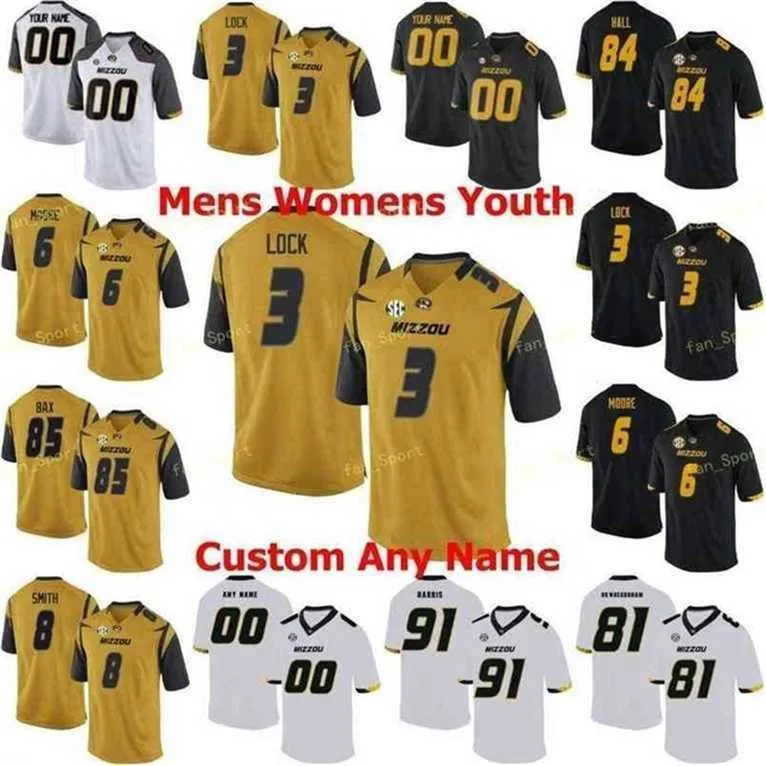 SJ NCAA College Jerseys Missouri Tigers 4 SJ Nathan Nance 5 Taylor Powell 5 Terry Beckner Jr 56 Shane Ray 19 Jack Lowary Custom Football