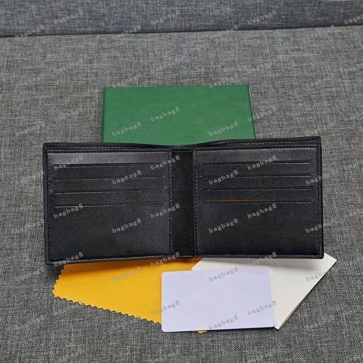 2022 portafogli di design di lusso per uomo e donna porta carte di credito porta passaporto moneta porta portafoglio corto stile stampa moda273z