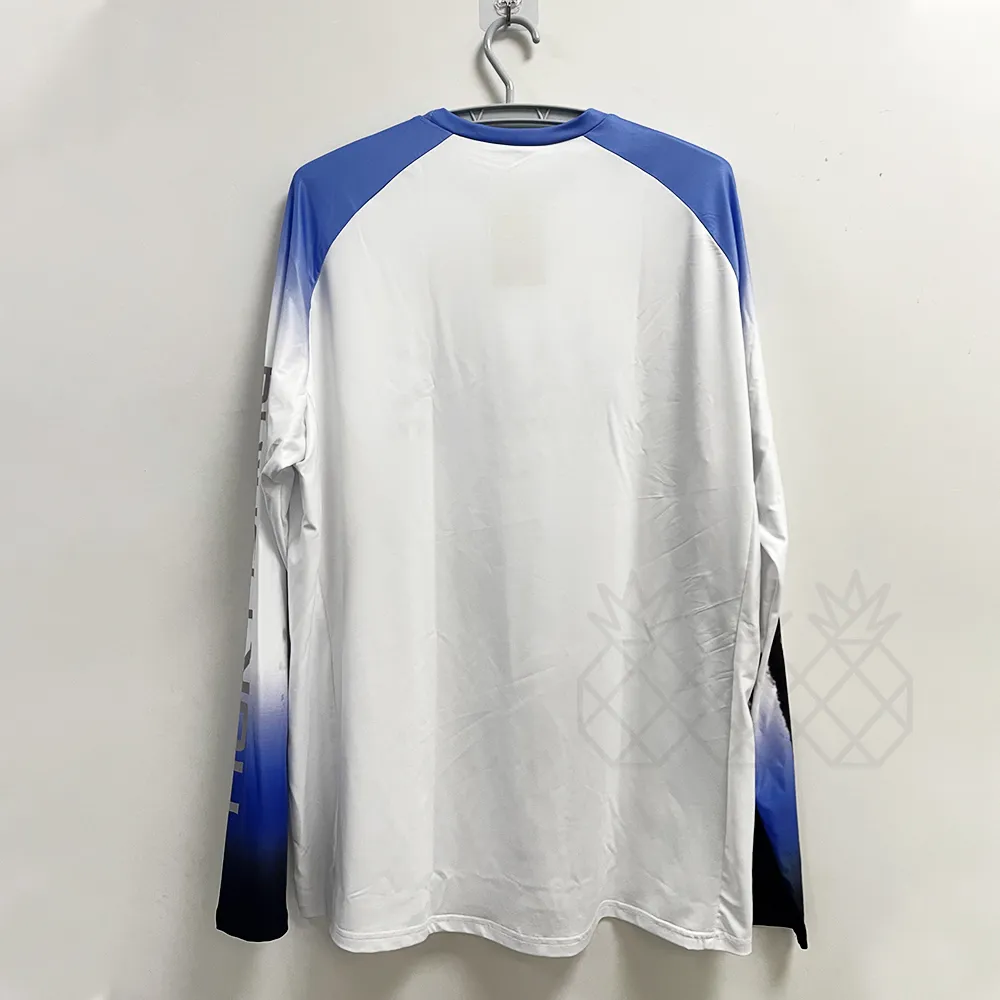 Hukフィッシングシャツ：メンズロングスリーブの屋外Tシャツ