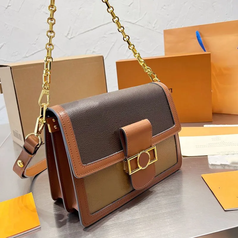 Borse da designer di lusso borse per donne a spalla a catena spalla vintage modella incrociata borsette per messsenger louiseitys 1049 viutonity 1