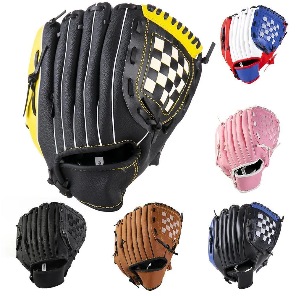 Sporthandschuhe Outdoor-Sport Jugend Erwachsene linke Hand Trainingspraxis Softball Baseball-Handschuhe Outdoor-Sportzubehör 220924