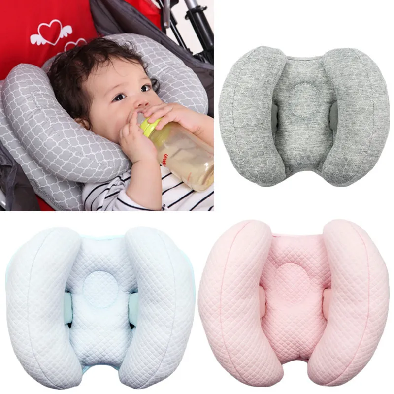 Kuddar baby huvud hals skyddande kudde säkerhet bilstol stöd sovande justerbara barn u form nackstöd kudde 220924