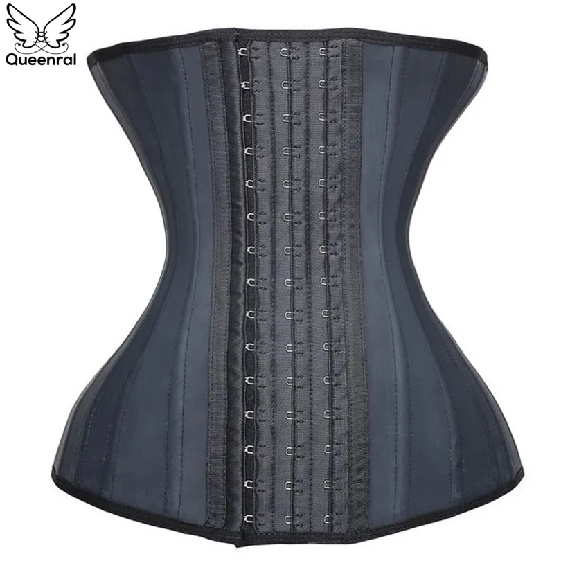 Shapers Women Shapers Wastummy treinador espartilho látex Gaine ventre aço de roupa íntima corpora mulher bustiers colombianos modelagem 220923