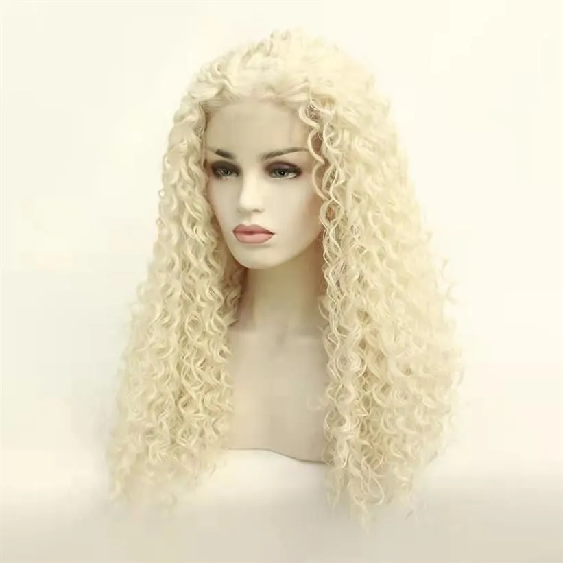 360 250% Front Lace Wig Curly Body Wavy Virgin brésilien Style populaire européen et américain avec des cheveux de bébé