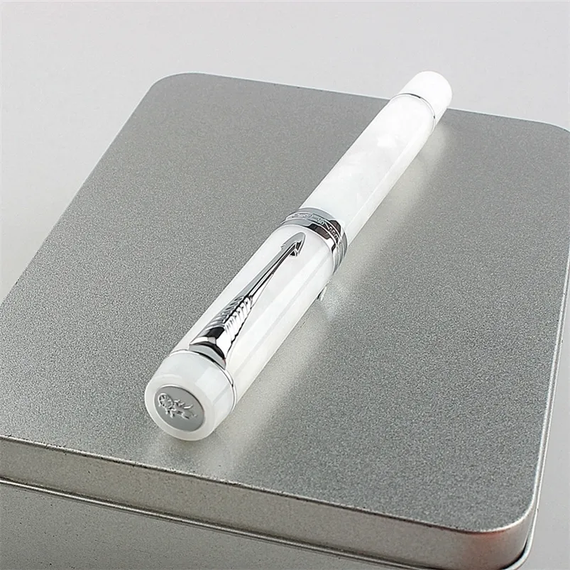 Fountain Pens Jinhao 100 Centennial FMBENT INK BONSION BUSINESS OFFICE HOSTION GIFT CALIGRAPHY PEN 220923