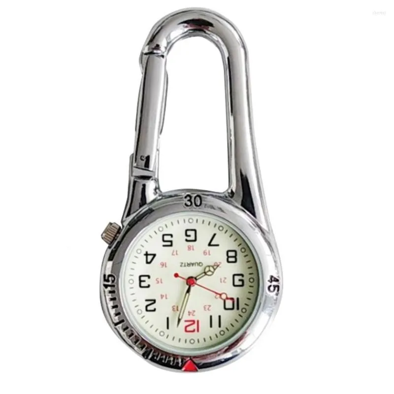 Mini Round Dial Hanging Pocket Watch With Arabiced Numbers, Quartz Analog  Movement, Clip, And Carabiner Hook 50% Off For Outdoor Activities From  Shemei, $11.9