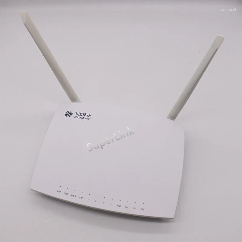 Fiber Optic Equipment GPon Secondhand Onu Ont GM620 1GE 3FE WLAN 2.4G5G WIFI AC Engelsk version Remotamente Function Optical Network