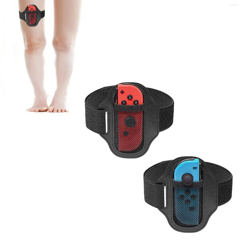 Game Controllers Leg Straps For NS Gamepad Easy To Use Adjustable Strap Elastic Band Portable Dancing Fit Adventure Ring Feet