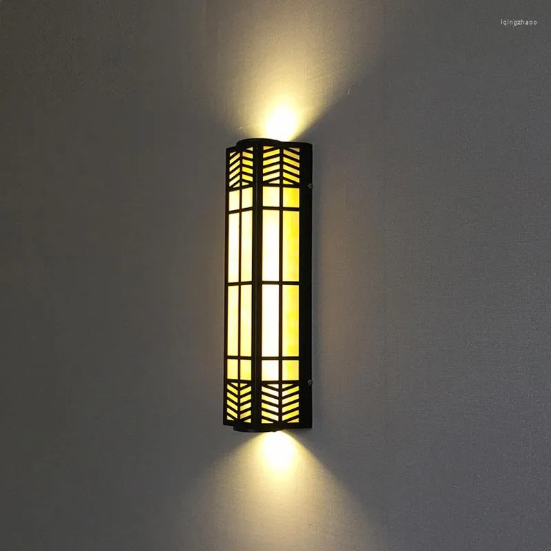 Światła werandowe zewnętrzna lampa ścienna oświetlenie zewnętrzne światło na zewnątrz z wodoodpornym vintage LED