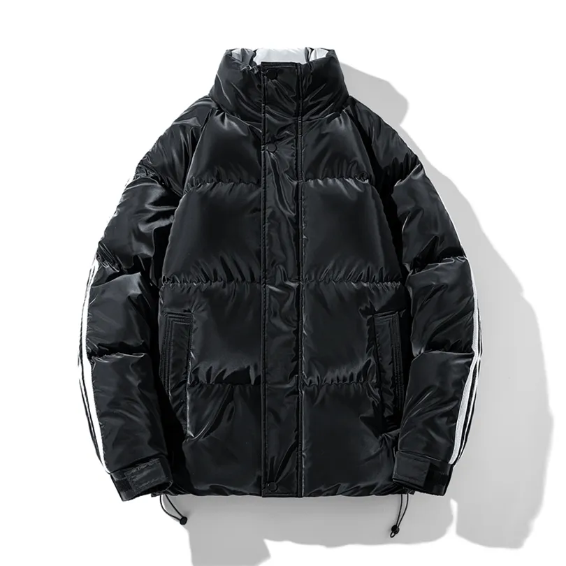 Mens Parkas Winter Style Men Warm Fashion Puffer Coat Streetwear 220923