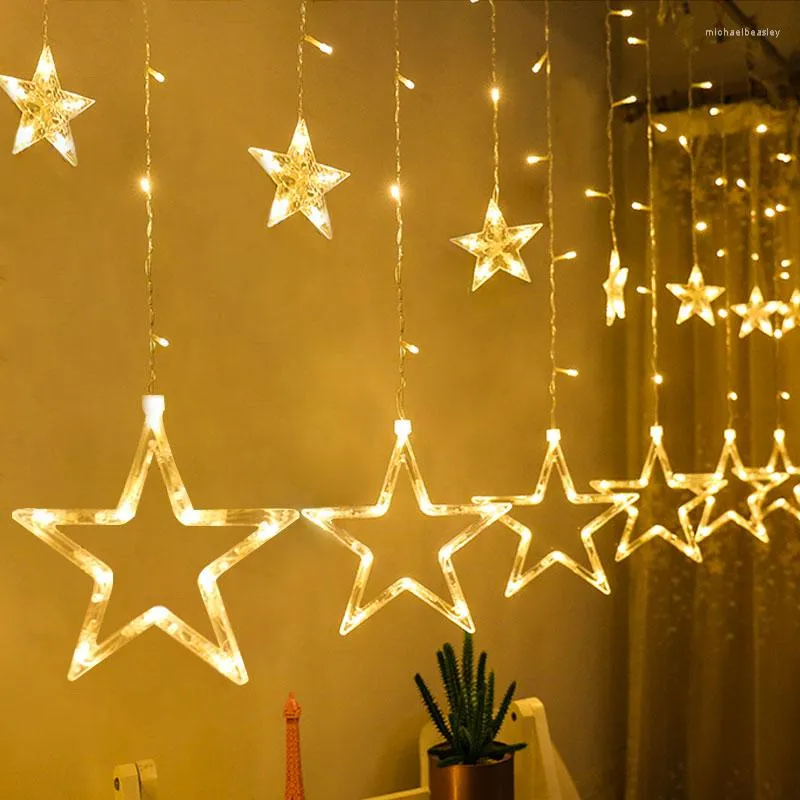 Cordes vacances éclairage 3M guirlande lumières de noël extérieur fée rideau LED chaîne maison fête année décoration