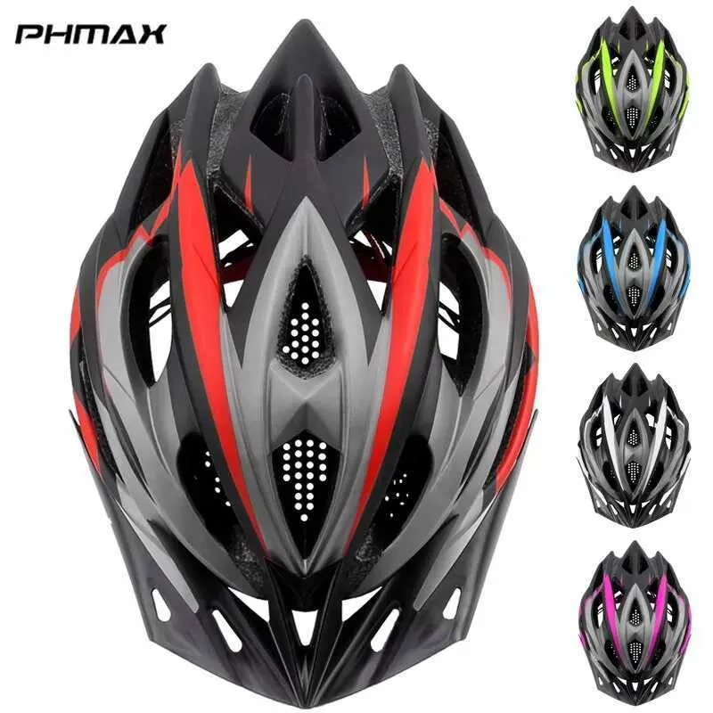 Capacetes de ciclismo Phmax Bicycle MTB Road Bike Ultralight EPS PC Capa 2021 Cap de segurança em moldura integralmente T220921