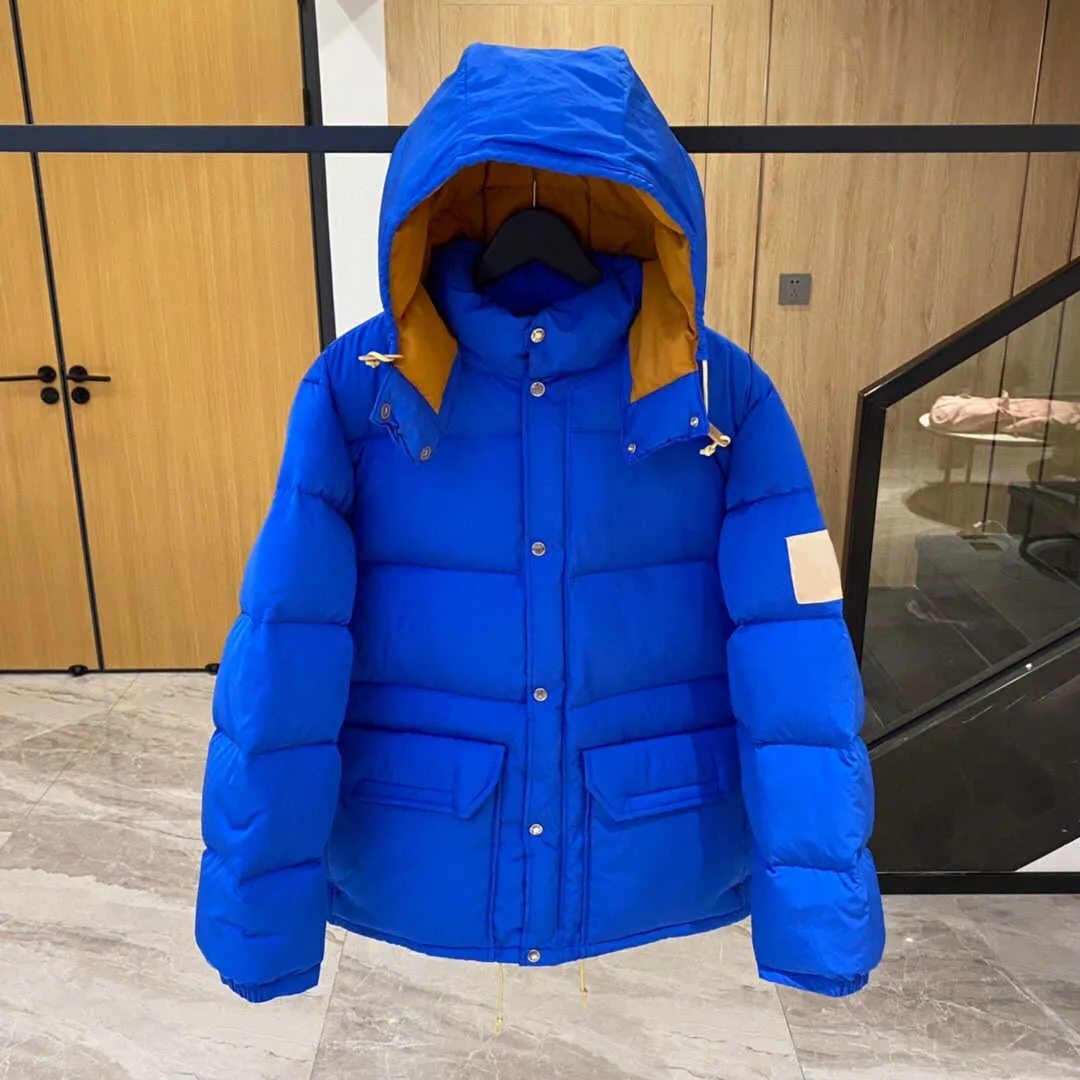 Men's mens black puffer womens Down jackets joint name high quality winter outerwear blue green thick coats 2XL plus size unisex 3ROFY