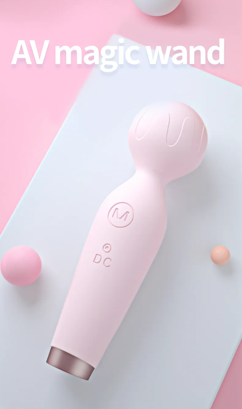 Vibratori Potente vibratore per donne Giocattoli sessuali Massaggio con bacchetta magica a 10 velocità Massaggio USB punto G con bastone AV_voghion.com