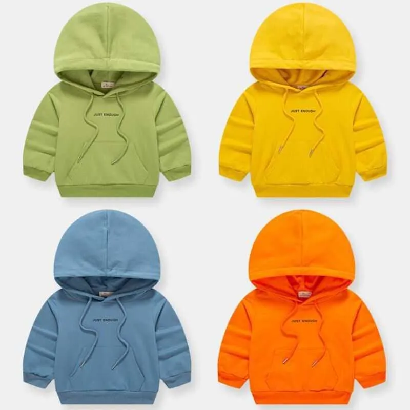 Pullover lente boys hoodies cotton cooded sport kinderen trui 4 kleuren mode herfst sweatshirt 2 7 jaar kinderen bovenkleding jassen 220924