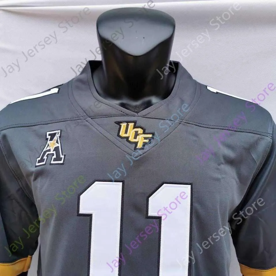 2020 New NCAA College UCF Knights Jerseys 11 Dillon Gabriel Football Jersey Black White Size Youth Adult All Stitched