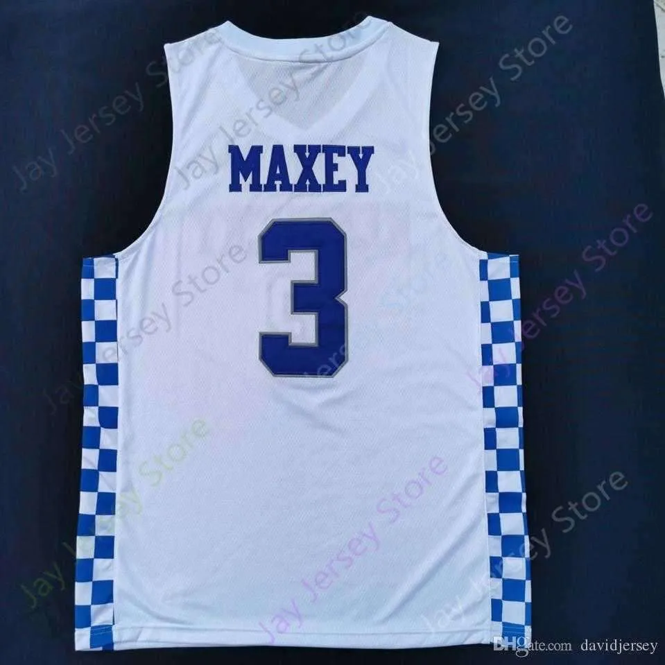 Custom Kentucky Basketball Jersey NCAA College Tyrese Maxey Immanuel Quickley Hagans Fox Gilgeous-Alexander Towns Wall Davis Rondo Murray