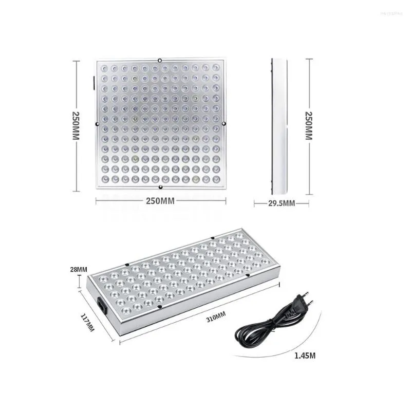 Grow Lights LED -ljus full spektrum v￤xtlampa 35W 70W inomhus fitolampy f￶r v￤xter blommor s￥dd v￤xande v￤xthus