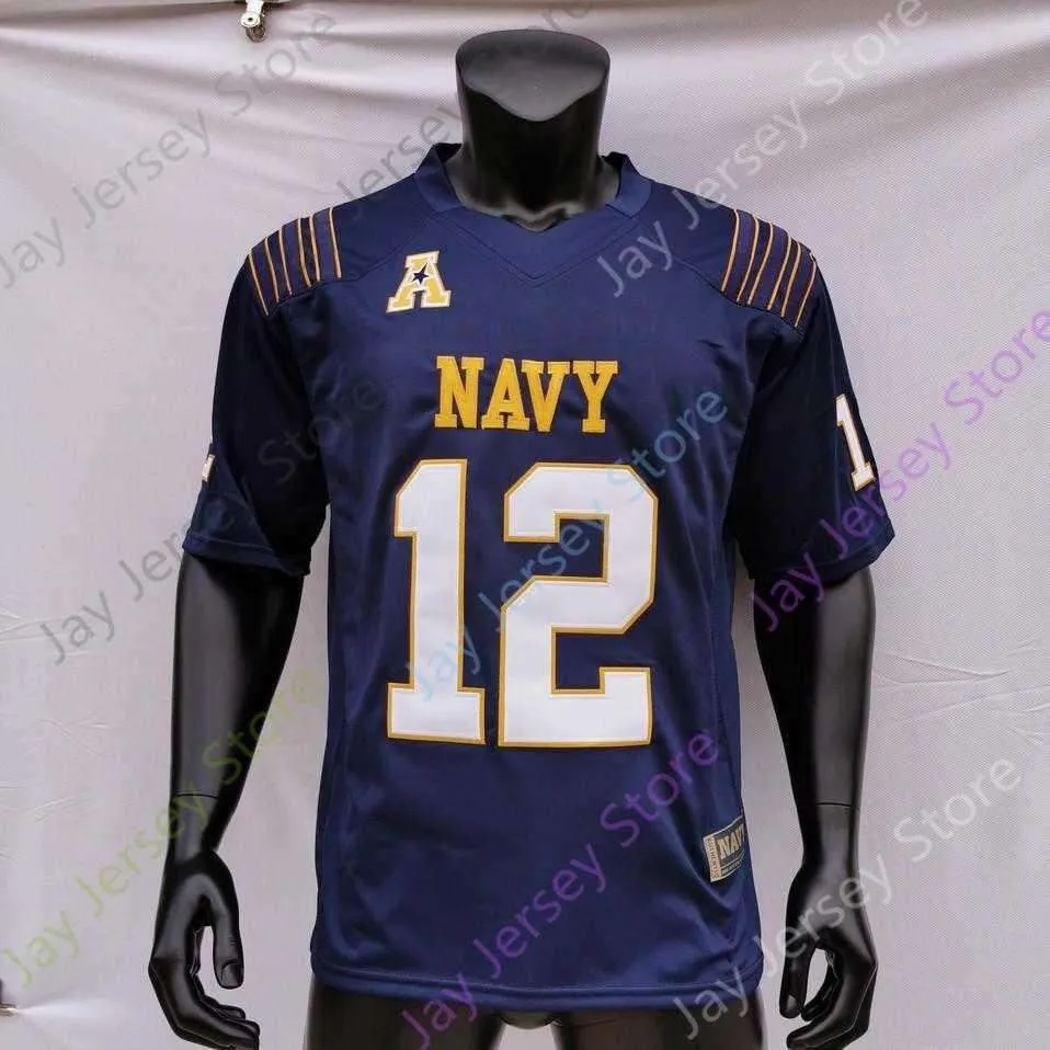 2020 Navy Midshipmen Football Jersey NCAA College Jacob Springer Roger Staubach Keenan Reynolds Malcolm Perry Nelson Smith CJ Williams Maloy