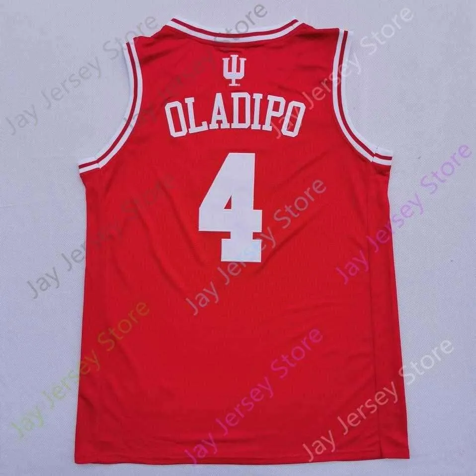 2020 New NCAA Indiana Hoosiers Jerseys 4 Oladipo College Basketball Jersey Red Size Youth Adult All Stitched Embroidery