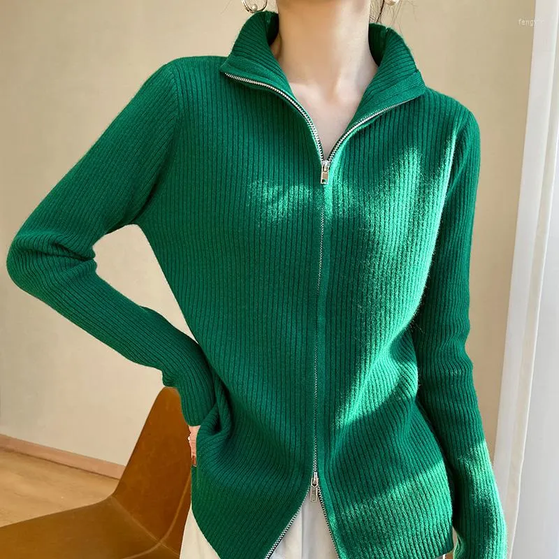 Pull en cachemire à col roulé pour femme