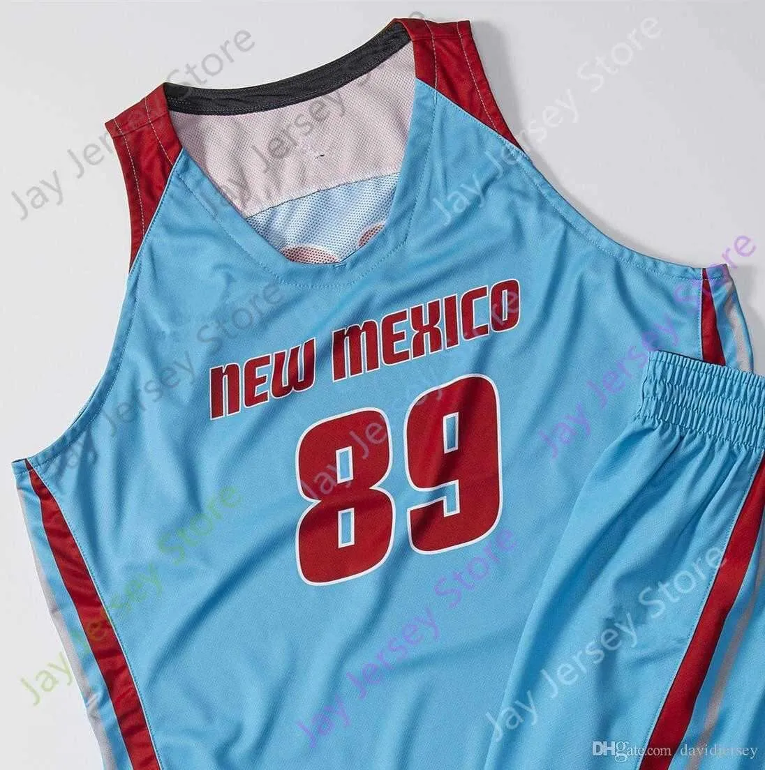 New Mexico Lobos Basketball Jersey NCAA College JaQuan Lyle Bragg Jr. Maluach Manigault Martin Vance Jackson Caldwell McGee Snell Granger