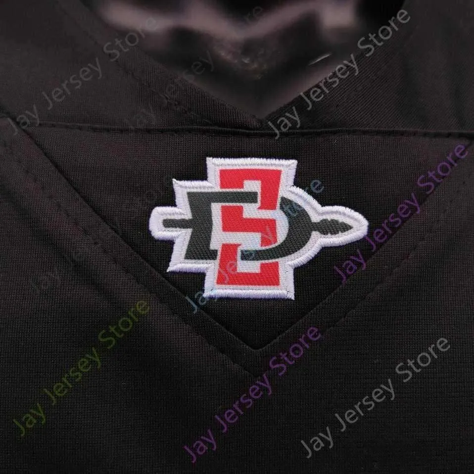 Custom 2020  State Aztecs Football Jersey NCAA College Marshall Faulk Ryan Agnew Smith Jesse Matthews Cameron Thomas Myles Cheatum