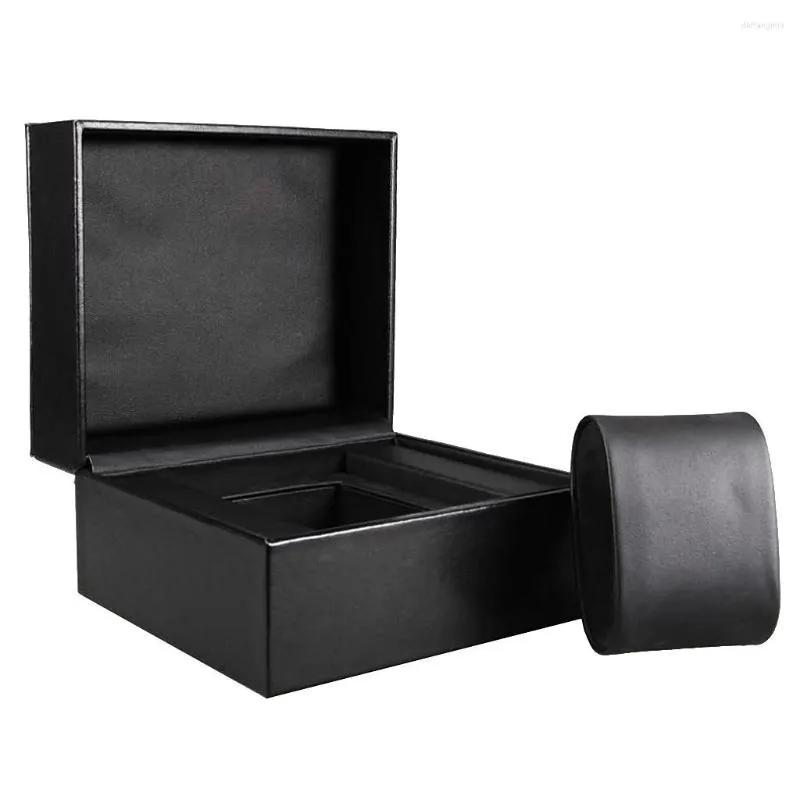 Uhr Boxen Luxus Single Leder Geschenkb￤nder Armb￤nder Box Armbanduhr H￼lle