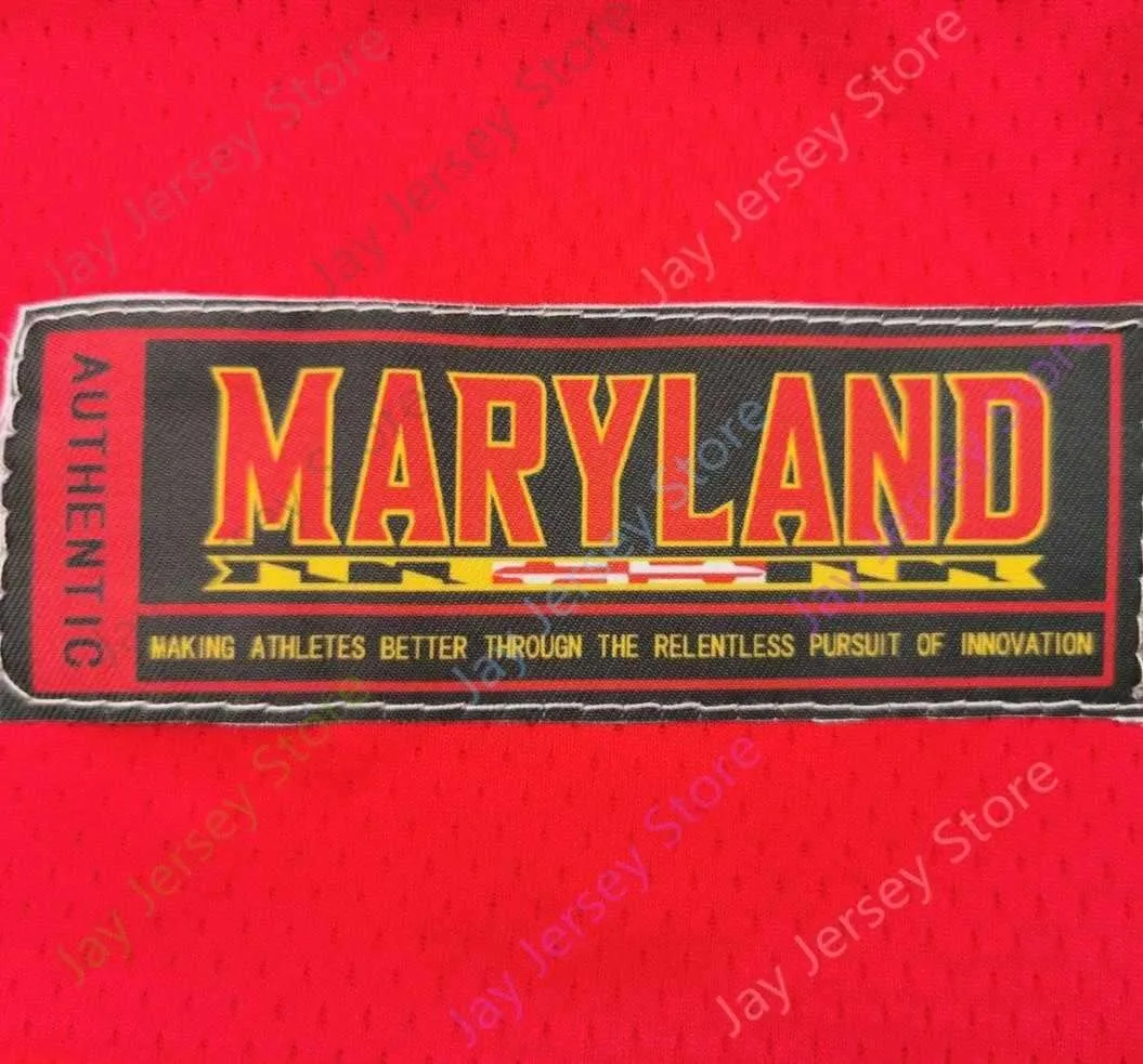 2020 New NCAA Maryland Terrapins Stats Jerseys 23 Fernando College Basketball Jersey Size Youth Adult All Stitched