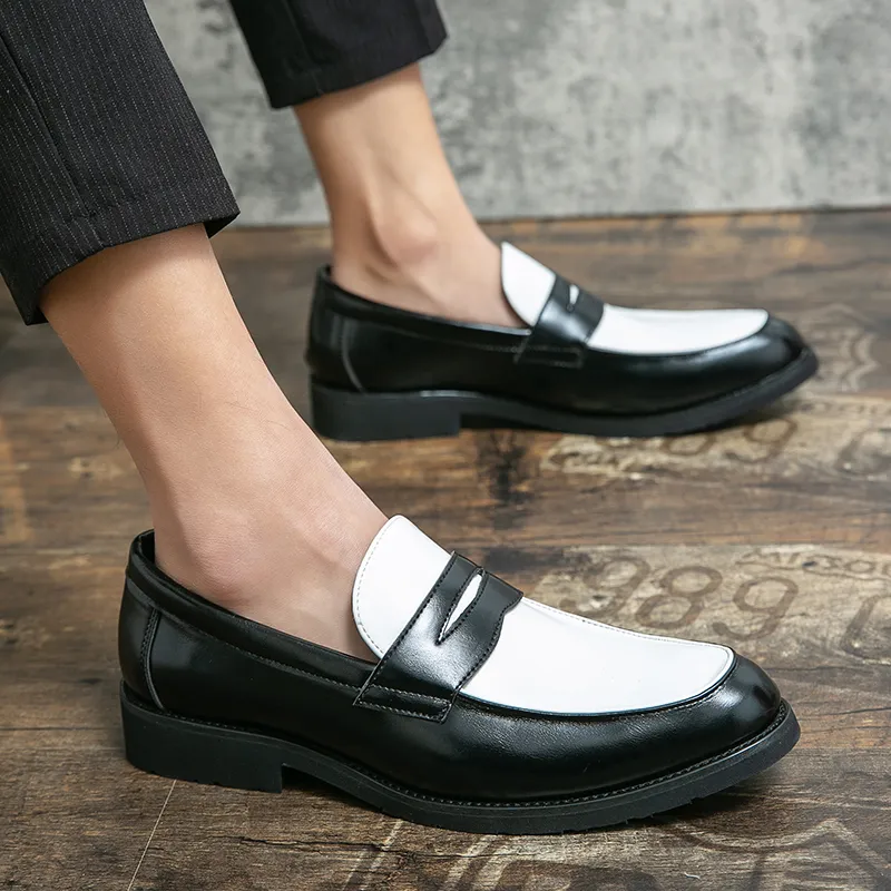 TORTES Oxford Shoes for Men Men's Shoes Men's Casual Leather Flat Heel Shoes  (Color : Black, Size : 45 EU) : Buy Online at Best Price in KSA - Souq is  now Amazon.sa: Fashion